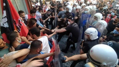 Suruç Katliamı'nın 6. yıldönümünde Kadıköy'de anma: Polis müdahale etti