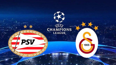 Galatasaray - PSV karşılaşmasının ilk 11'leri belli oldu