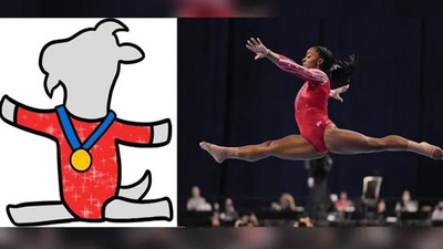 Yıldız cimnastikçi Simone Biles, kendi emojisi olan ilk kadın atlet oldu