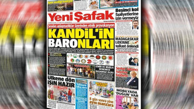 Barolardan Yeni Şafak'ın 'tetikçi' manşetine tepki