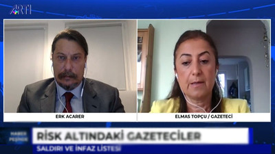 Gazeteci Topçu: Alman emniyeti 'infaz listelerini' paylaşan kaynakların Avrupa dışından olduğunu söyledi