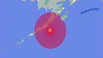 ABD'nin Alaska eyaletinde 8.2 büyüklüğünde deprem: Tsunami uyarısı yapıldı