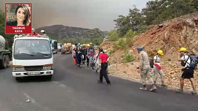 Çöğenli ve Sazak köyü mevkiinde yangına karşı günlerdir büyük mücadele veriliyor