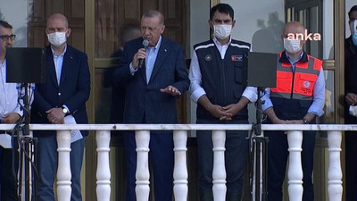 Erdoğan, Kastamonu, Bartın ve Sinop'u afet bölgesi ilan etti