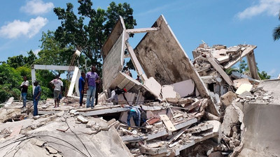 Haiti'deki depremde ölü sayısı 724'e yükseldi