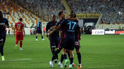 Altı gollü maçta kazanan Trabzonspor