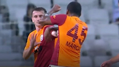 Galatasaray kazandı, Marcao takım arkadaşını yumrukladı