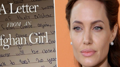 Afganlı kızın mektubunu paylaşan Angelina Jolie: Mültecileri yük gibi görmek mide bulandırıcı