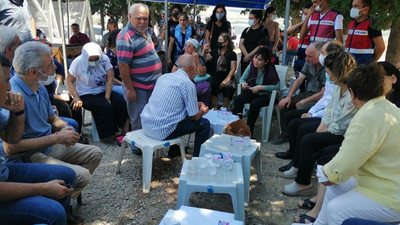 Yüksekdağ babasının cenazesine katıldı