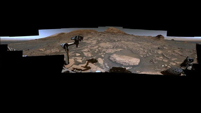 NASA, Mars'ın panoramik görüntüsünü paylaştı