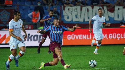 Evindeki ilk maçı kaybeden Trabzonspor Roma karşısında