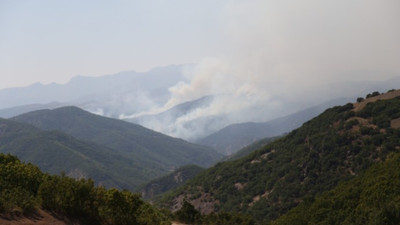 Günlerdir süren Dersim yangınına ilişkin açıklama