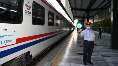 Zafer Treni Ankara'dan yola çıktı