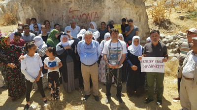 Hasankeyf'teki eyleme ara verildi