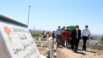 Babasının tinerle yaktığı Amara kimsesizler mezarlığına defnedildi