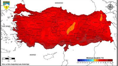 Son 50 yılın en sıcak 6'ncı ağustosu yaşandı