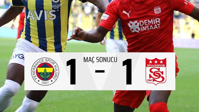 Sivasspor Fenerbahçe'ye dur dedi