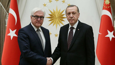 Erdoğan, Almanya Cumhurbaşkanı Steinmeier ile görüştü