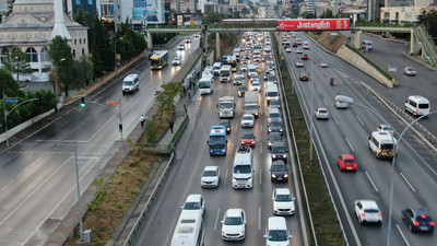 İstanbul’da trafik yağış nedeniyle yüzde 71’e yükseldi