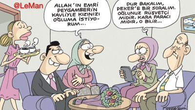 LeMan'dan Sedat Peker karikatürü