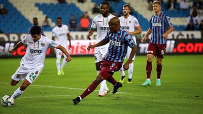 Trabzonspor - Aytemiz Alanyaspor: 1-1