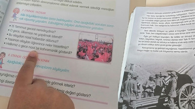 MEB, ders kitabı aracılığıyla velilere '15 Temmuz gecesi neredeydiniz?' diye sordu