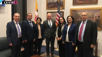 Rojava heyeti ABD’li senatörlerle bir araya geldi