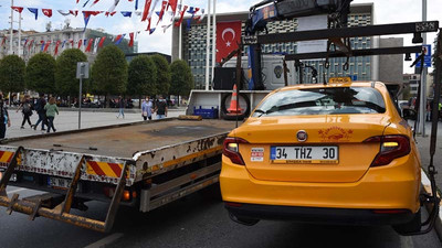 İstanbul'da turisti almayan taksi trafikten men edildi