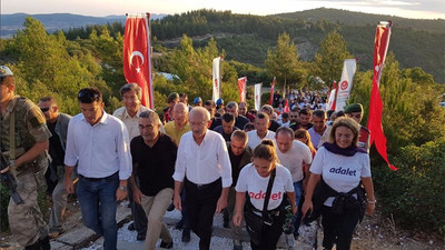 Kılıçdaroğlu Conkbayırı’na yürüdü