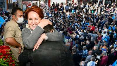 Akşener’e ‘Başbakan Meral’ sloganlı karşılama: Bu harami düzeni, sandıkta yıkacağız