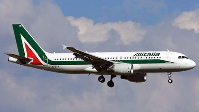 Alitalia son seferini yaptı ve tarih oldu