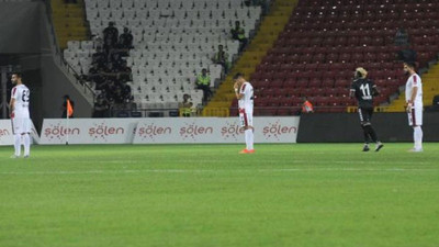 Gaziantepspor oyuncuları eylem yaptı