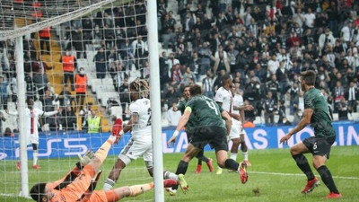 Beşiktaş'a 4-1'lik ağır yenilgi