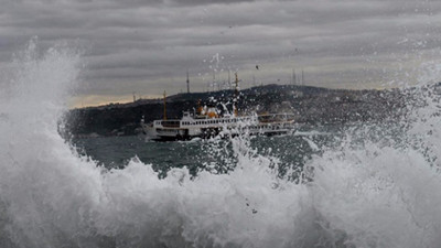 Marmara için fırtına uyarısı