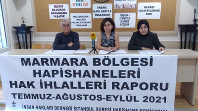 İHD'den Marmara cezaevleri raporu: Tecrit uygulamaları arttı