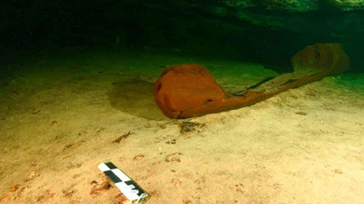 Bin yıllık Maya kanosu bozulmamış halde bulundu