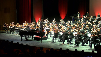 Londra Filarmoni Orkestrası AKM'de konser verdi