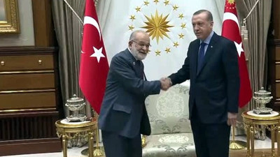 Karamollaoğlu ile Erdoğan arasında sürpriz görüşme