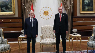 Erdoğan, Karamollaoğlu ile görüştü