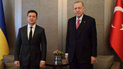 Cumhurbaşkanı Erdoğan Zelenskiy ile görüştü