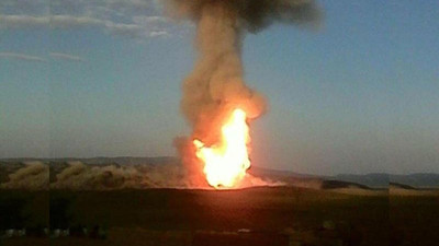 İran'da petrol boru hattında patlama