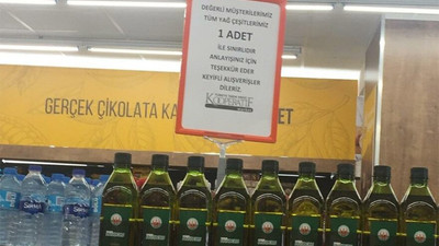 Kriz büyüdü, bu da oldu: Marketlerde şeker ve yağ satışlarına kota geldi