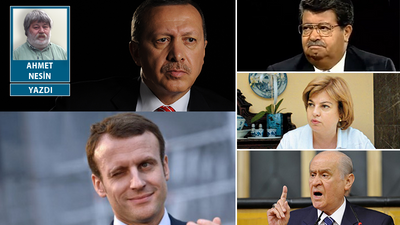 Bizdekilerin tamamını sıralasam Erdoğan'a kurban olursun Macron!..