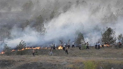 Kars'ta yangın: 17 asker dumandan zehirlendi