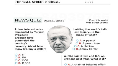 Türkiye ekonomisinin hali Wall Street Journal'da bulmacaya konu oldu