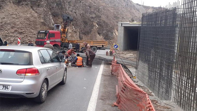 Malatya'da tünel inşaatında iş kazası