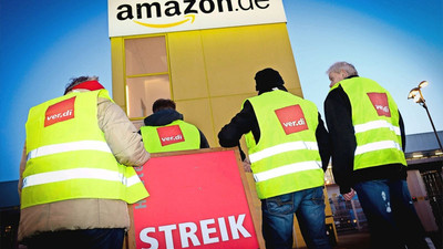 Amazon çalışanları indirim günleri öncesi greve gidiyor