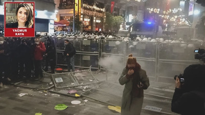 'Kadına Karşı Şiddetle Mücadele Günü'nde polis kadınlara gazla saldırdı