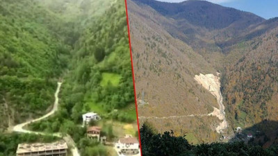 Rize'de koruma altındaki vadide 7 ayda dikkat çeken değişim