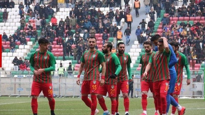 Amedspor kupaya veda etti